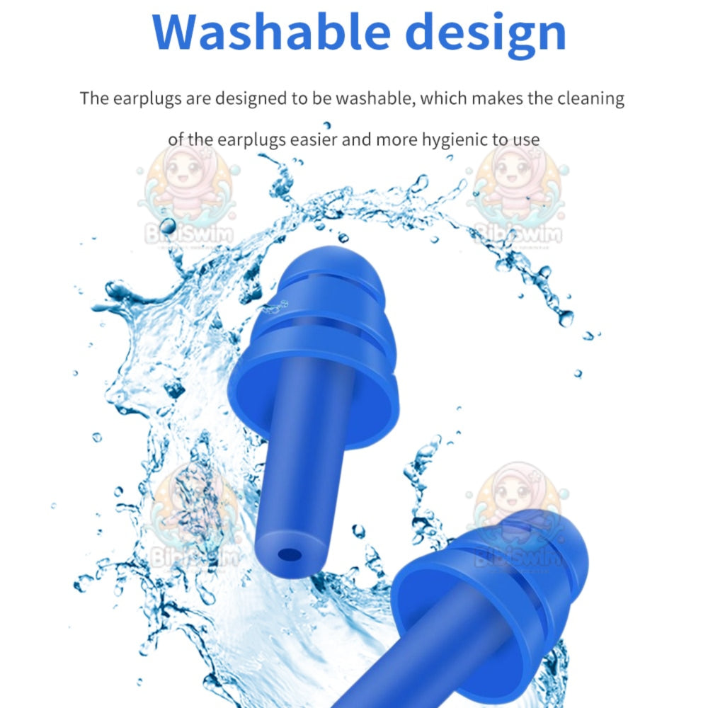 BIBISWIM Baby Ear Protectors Swim Noise
