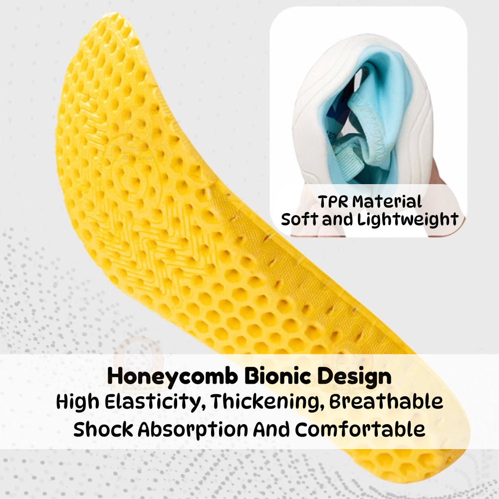 BIBISWIM AquaGrip Kids Swim Shoes