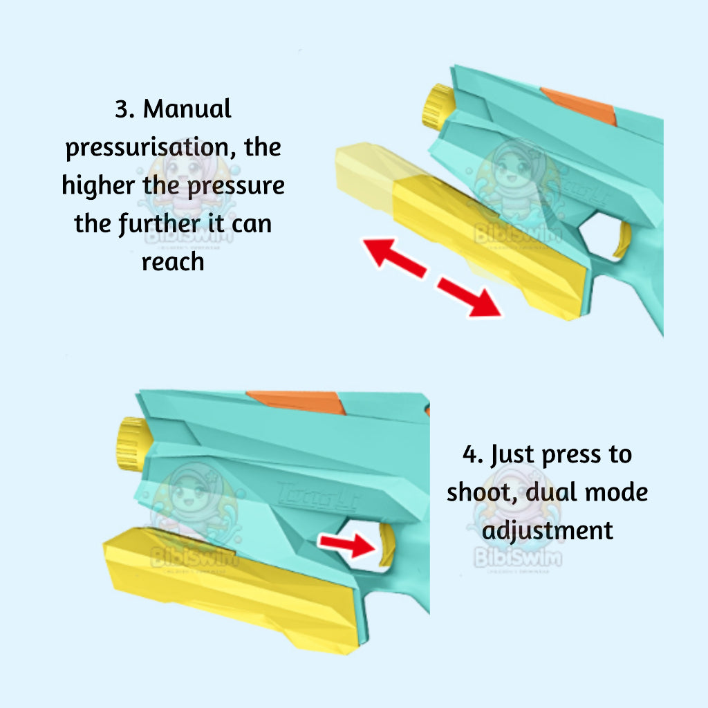BIBISWIM Dual Mode Super Soaker