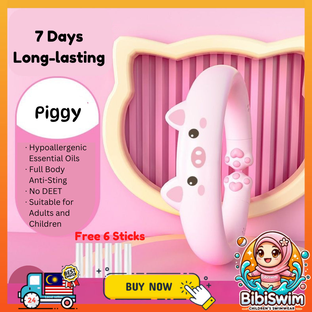 BIBISWIM Baby-Safe Mosquito Repellent Bracelet