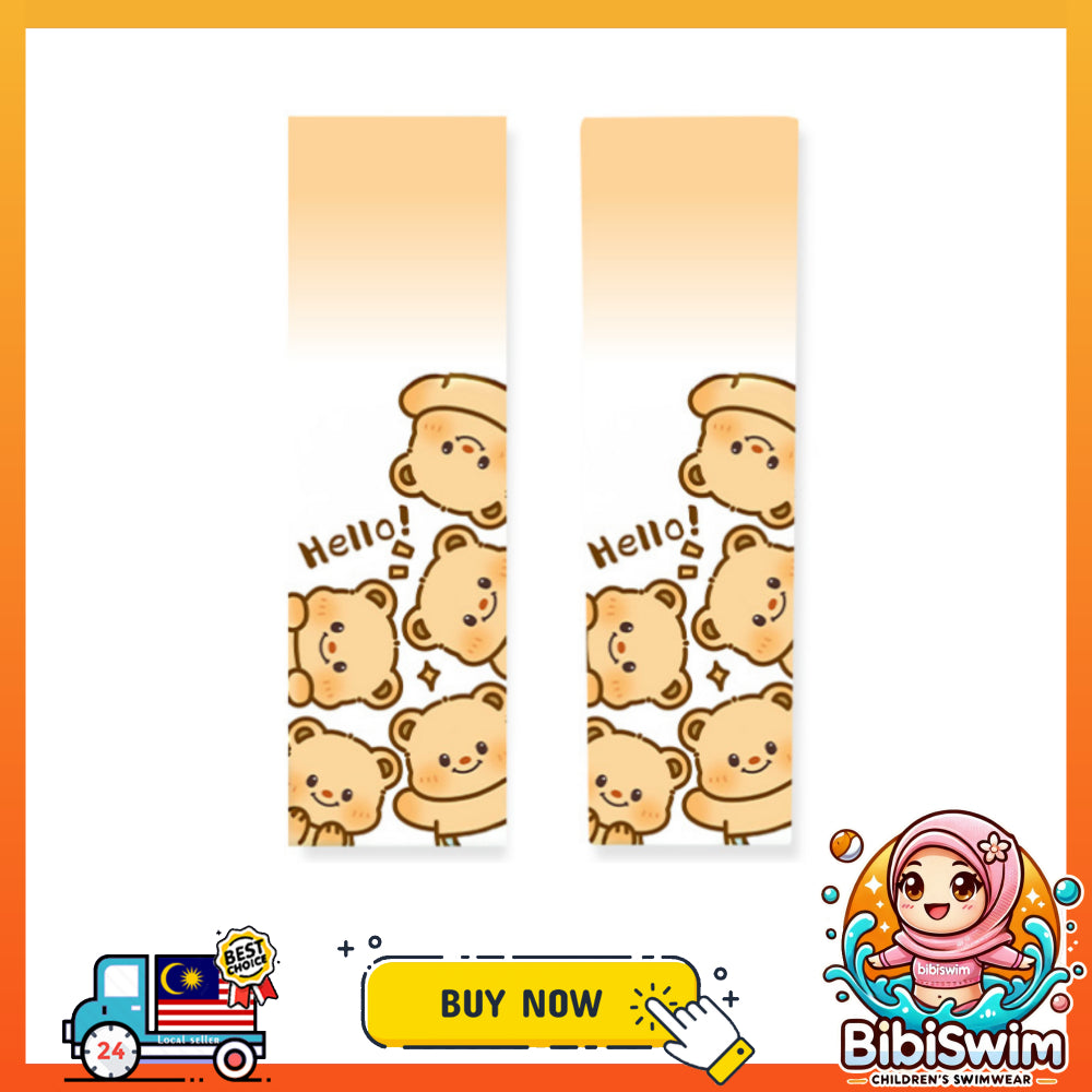 BIBISWIM UV Block Kids Arm Sleeves