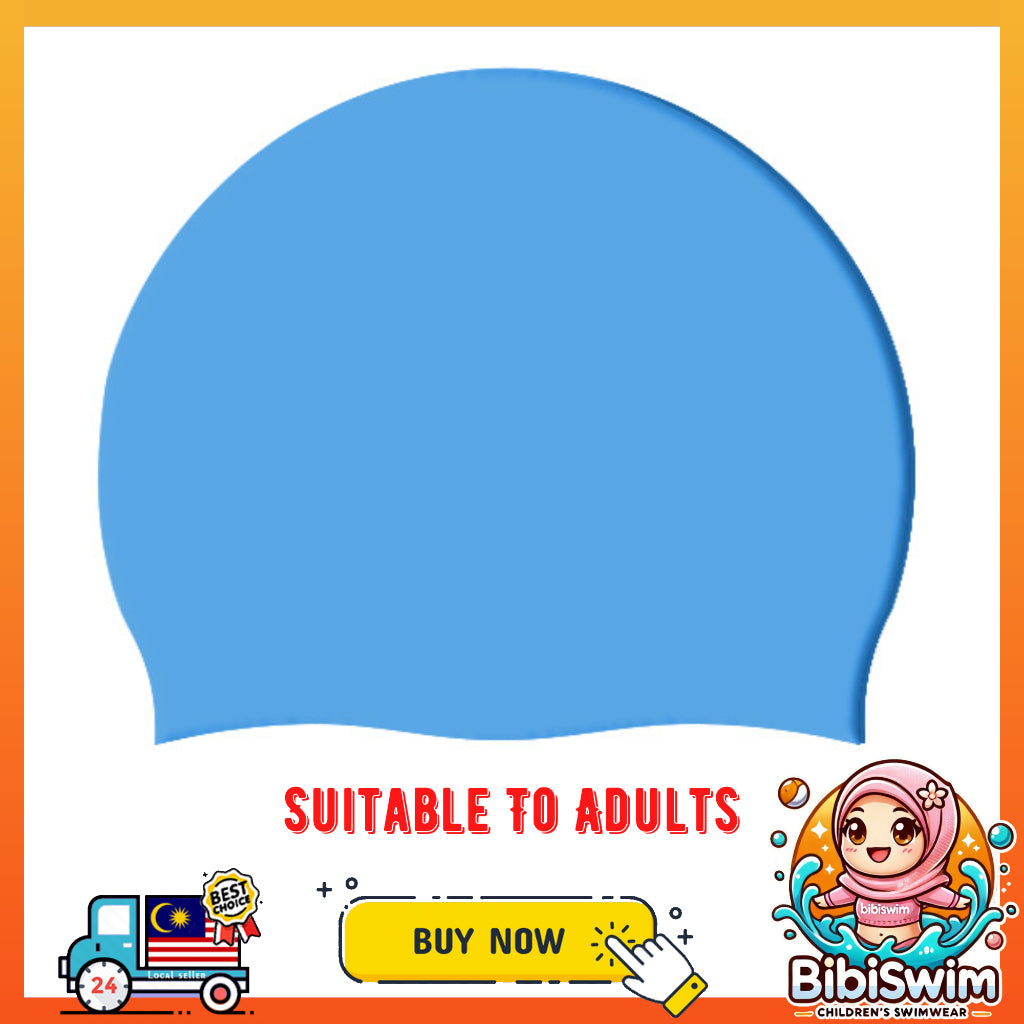 BIBISWIM EarProtect Swim Cap