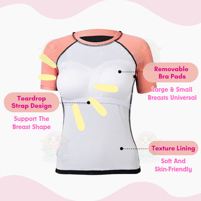 BIBISWIM Push-Up Sporty Swimsuit Set