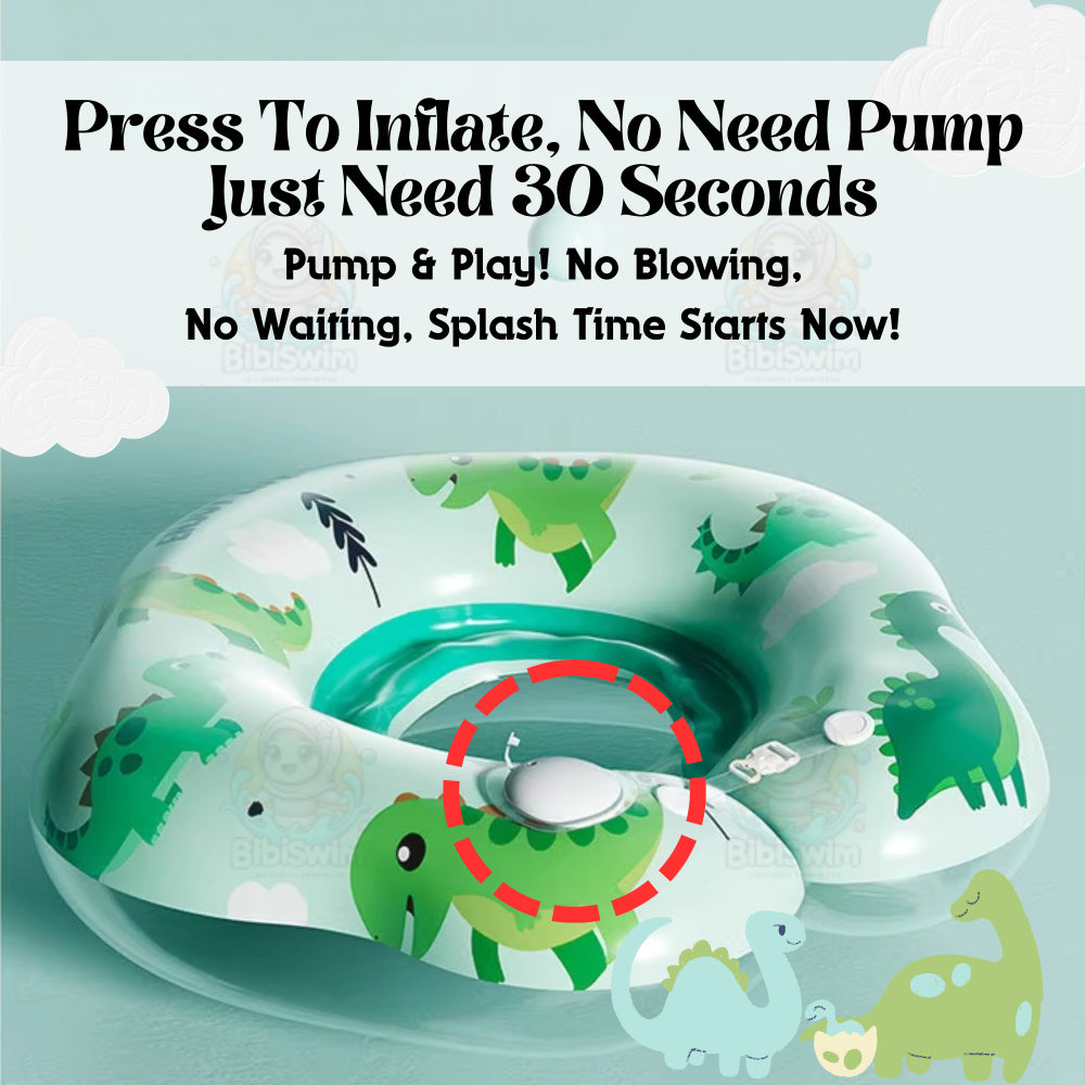 BIBISWIM Inflatable Baby Neck Float