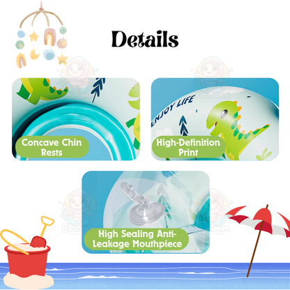 BIBISWIM Inflatable Baby Neck Float