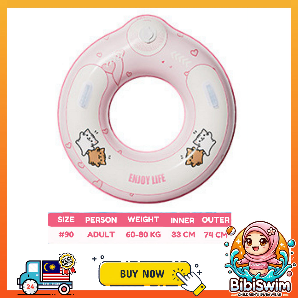 BIBISWIM Self-Inflating Swim Ring