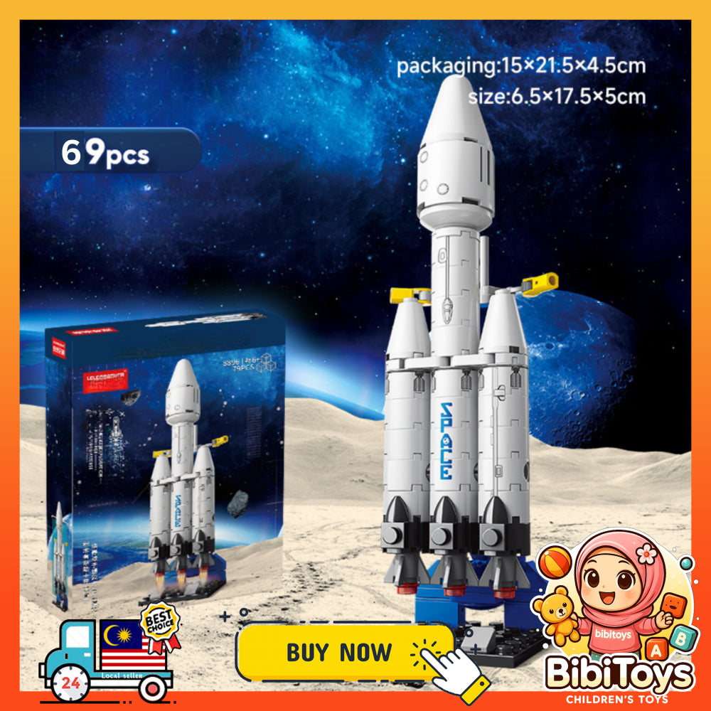 BIBISWIM Space Station Rocket Blocks