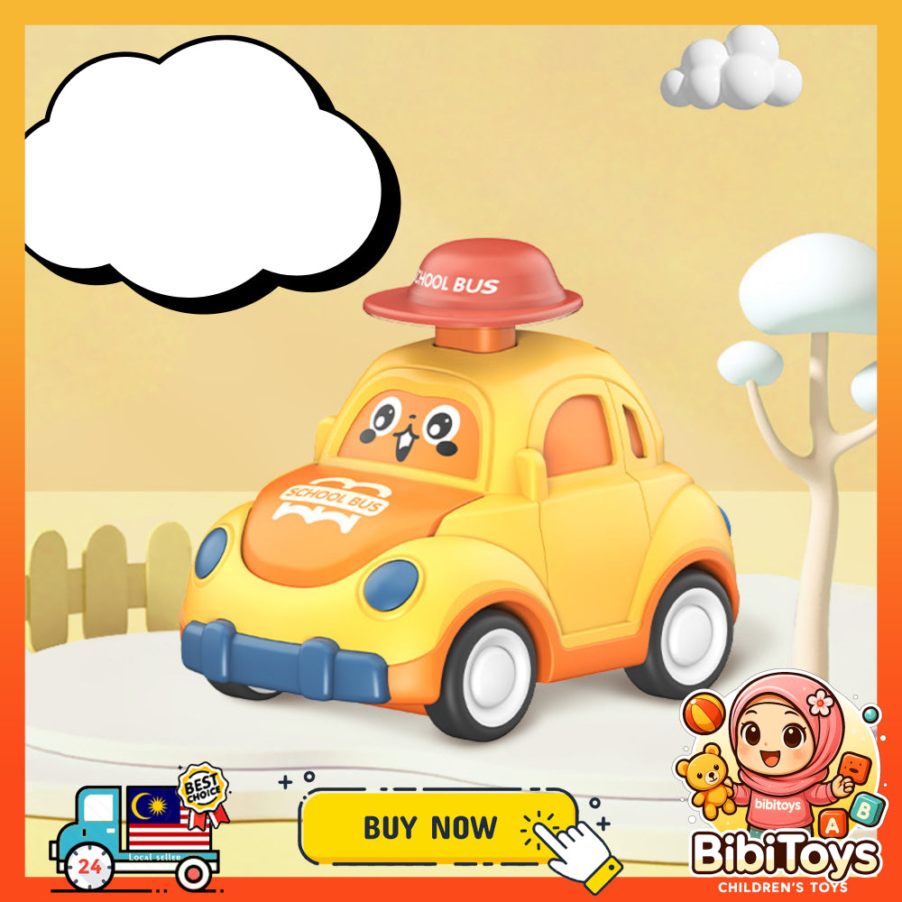 BIBISWIM Press & Go Toddler Cars