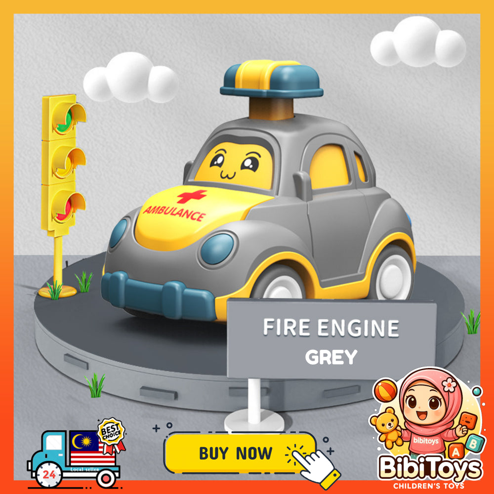 BIBISWIM Press & Go Toddler Cars