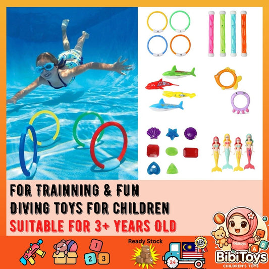 BIBISWIM Underwater Swim Training Toy Set