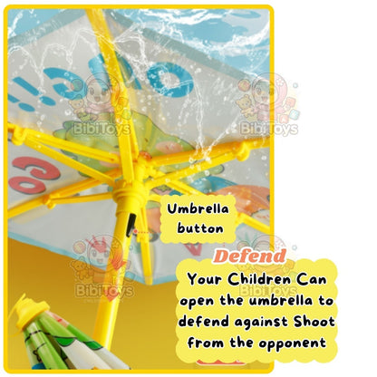 BIBISWIM Dino Frog Duck Water Blaster