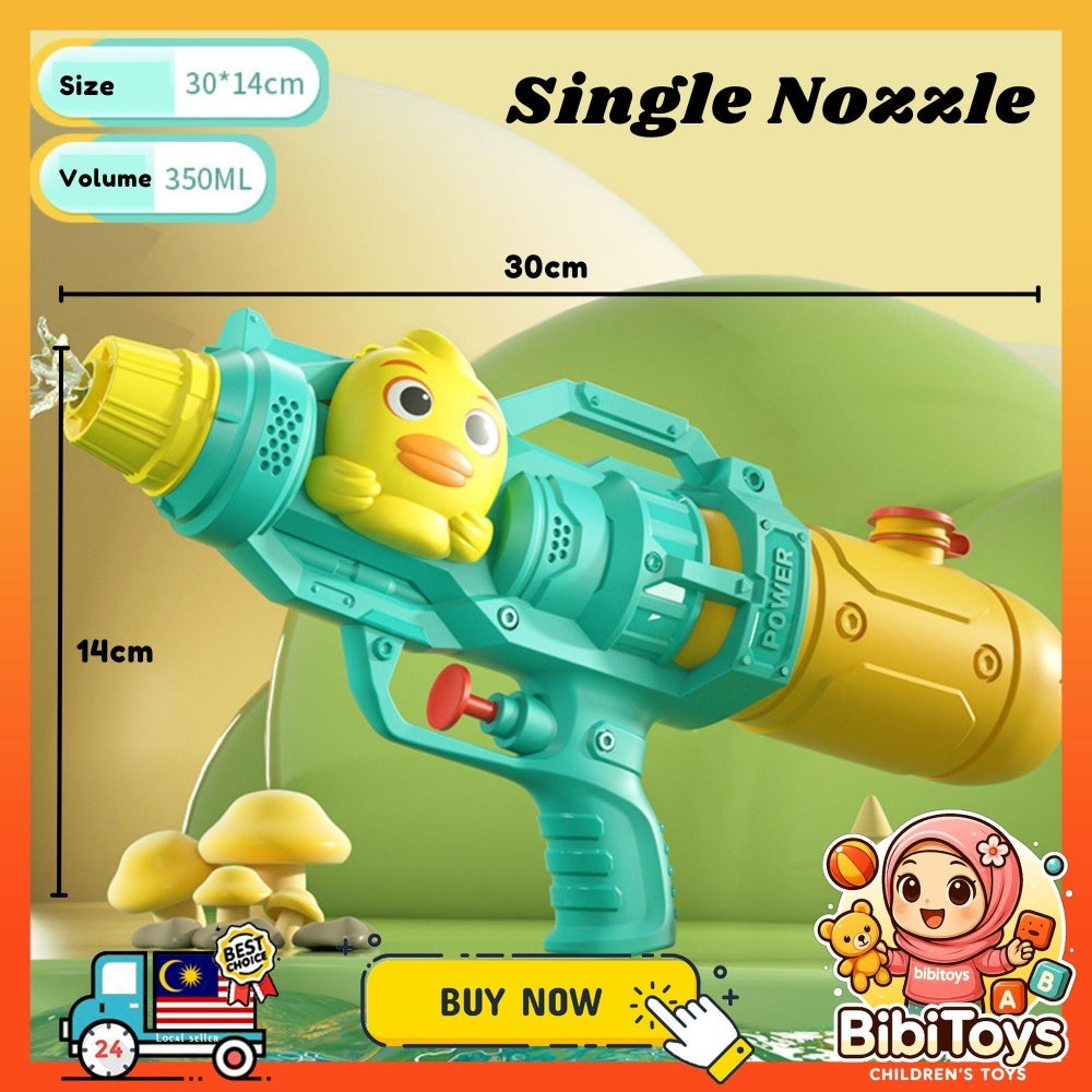 BIBISWIM Dual Nozzle Dino Water Blaster