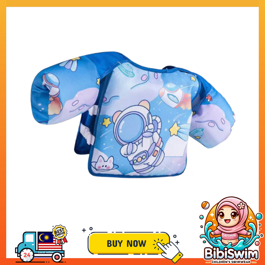 BIBISWIM Adjustable Kids Swim Vest