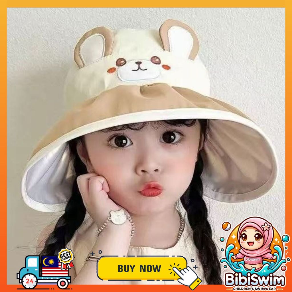BIBISWIM UPF 50 Baby Sun Hat Quick-Dry Foldable