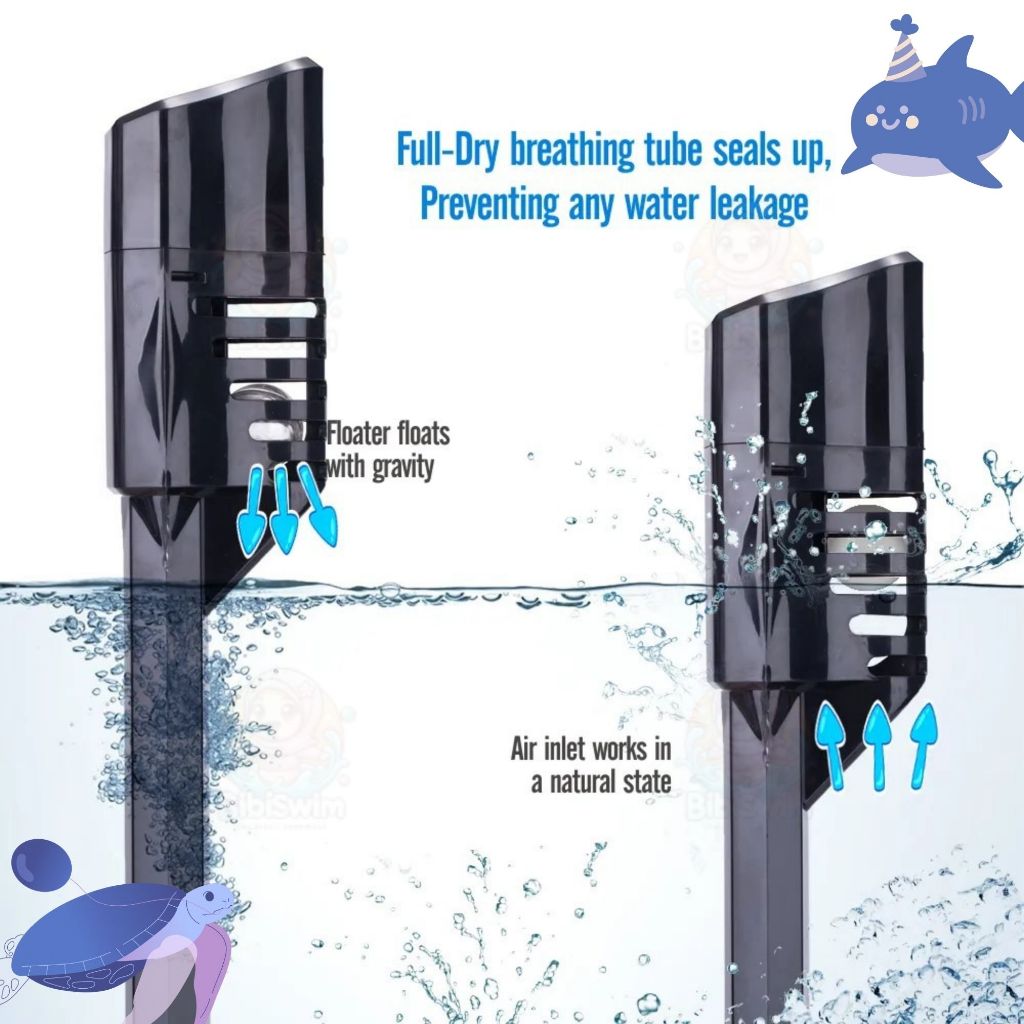 BIBISWIM Panoramic Anti-Fog Snorkel Mask