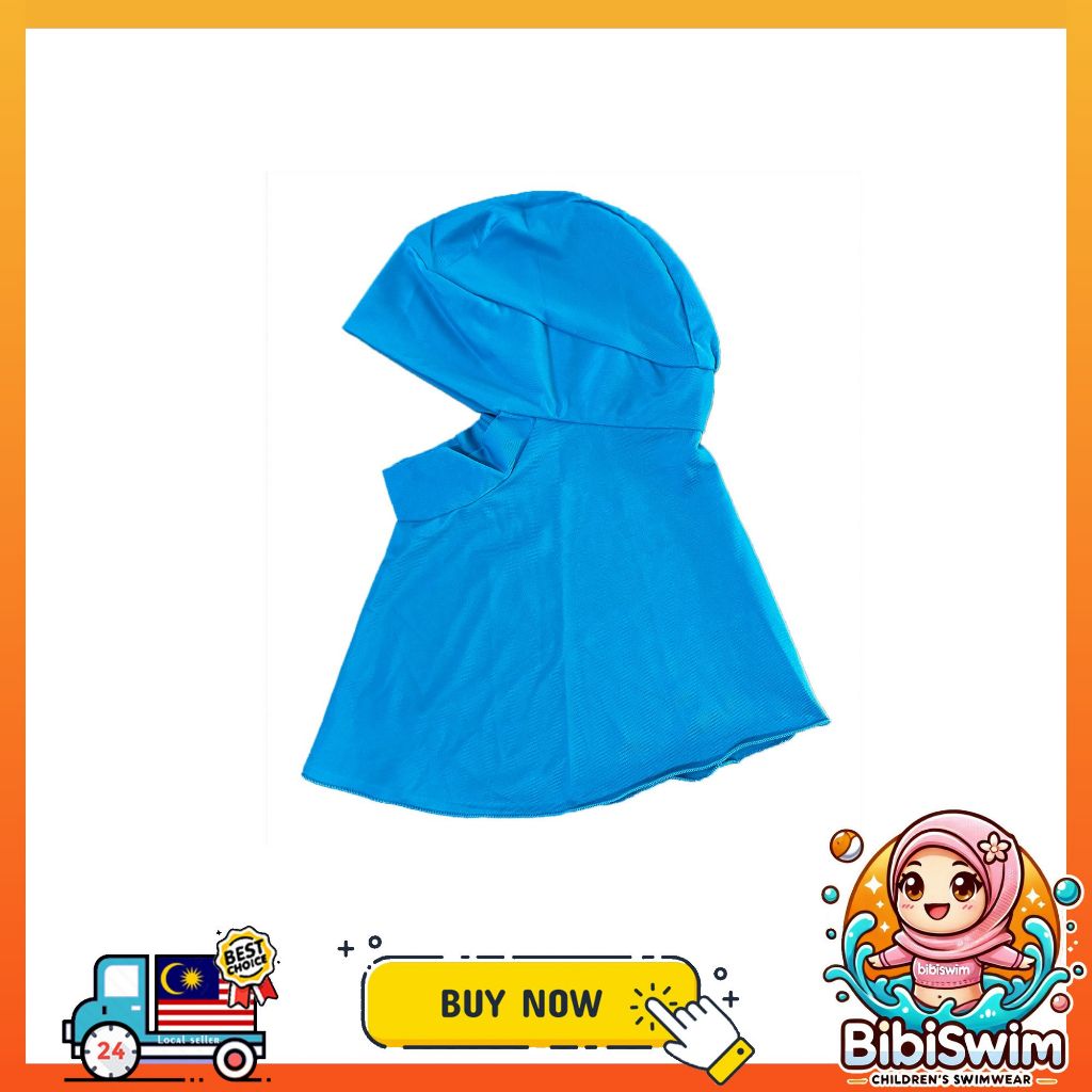 BIBISWIM Modest Swim Cap 6 Colors