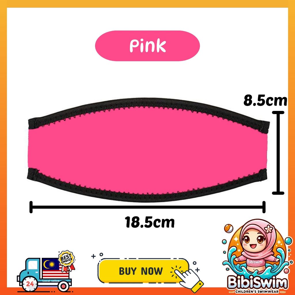 BIBISWIM Swim Goggle Strap Cover