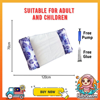 BIBISWIM Resort Inflatable Pool Hammock Float