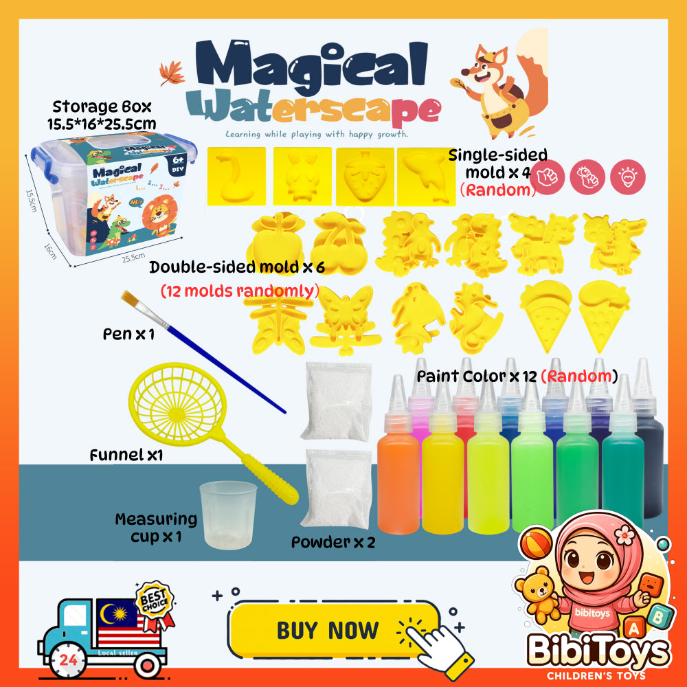 BIBISWIM Magic Water Gel Craft Kit