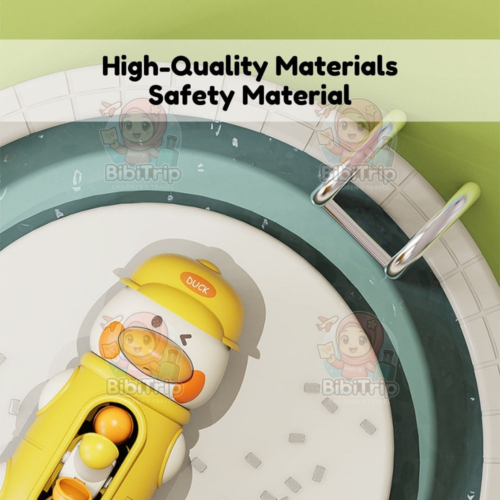 BIBISWIM Rotating Water Wheel Bath Toy