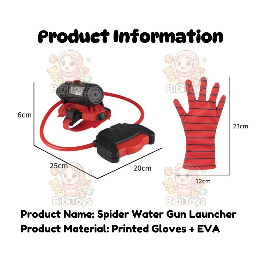 BIBISWIM Spider-Man Water Blaster Glove