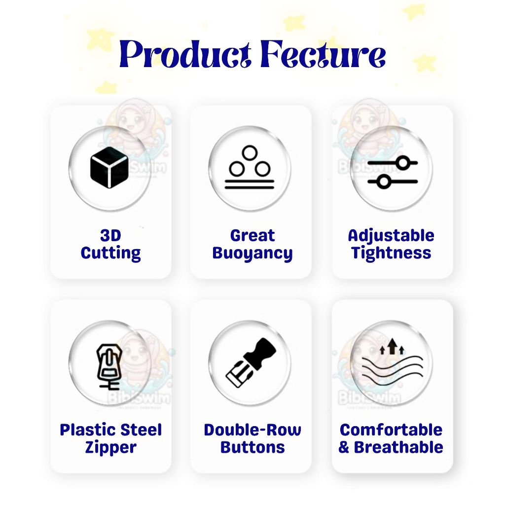 BIBISWIM Adjustable Buoyancy Swim Vest