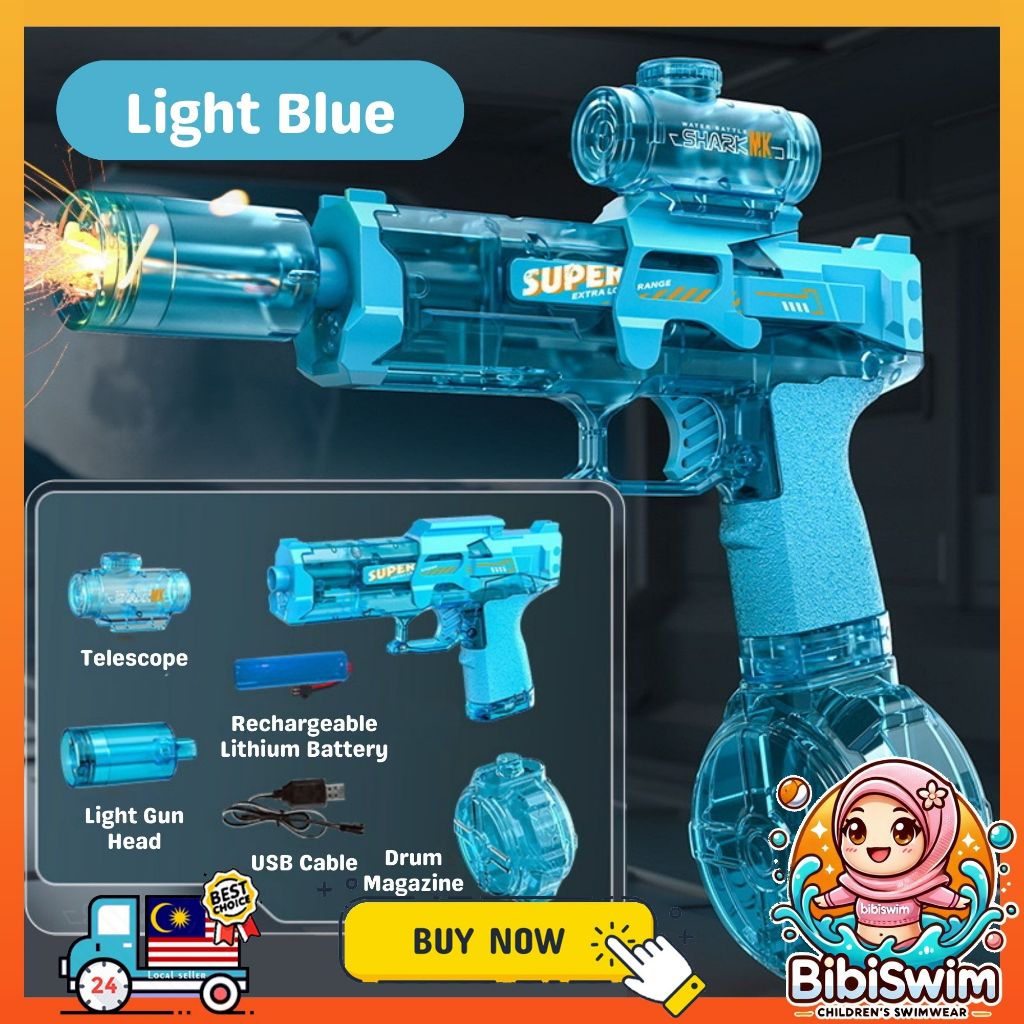 BIBISWIM Rechargeable LED Water Blaster