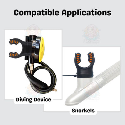 BIBISWIM Ocean Silicone Diving Snorkel Mouthpiece