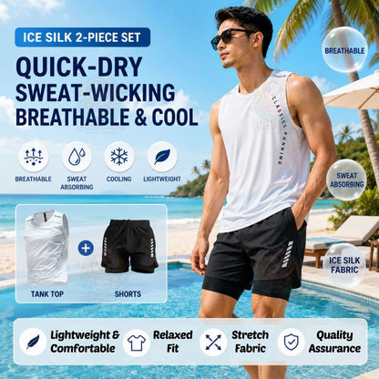 BIBISWIM Resort Sleeveless Men's Swim Vest Set