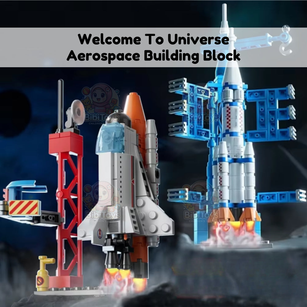 BIBISWIM Space Station Rocket Blocks