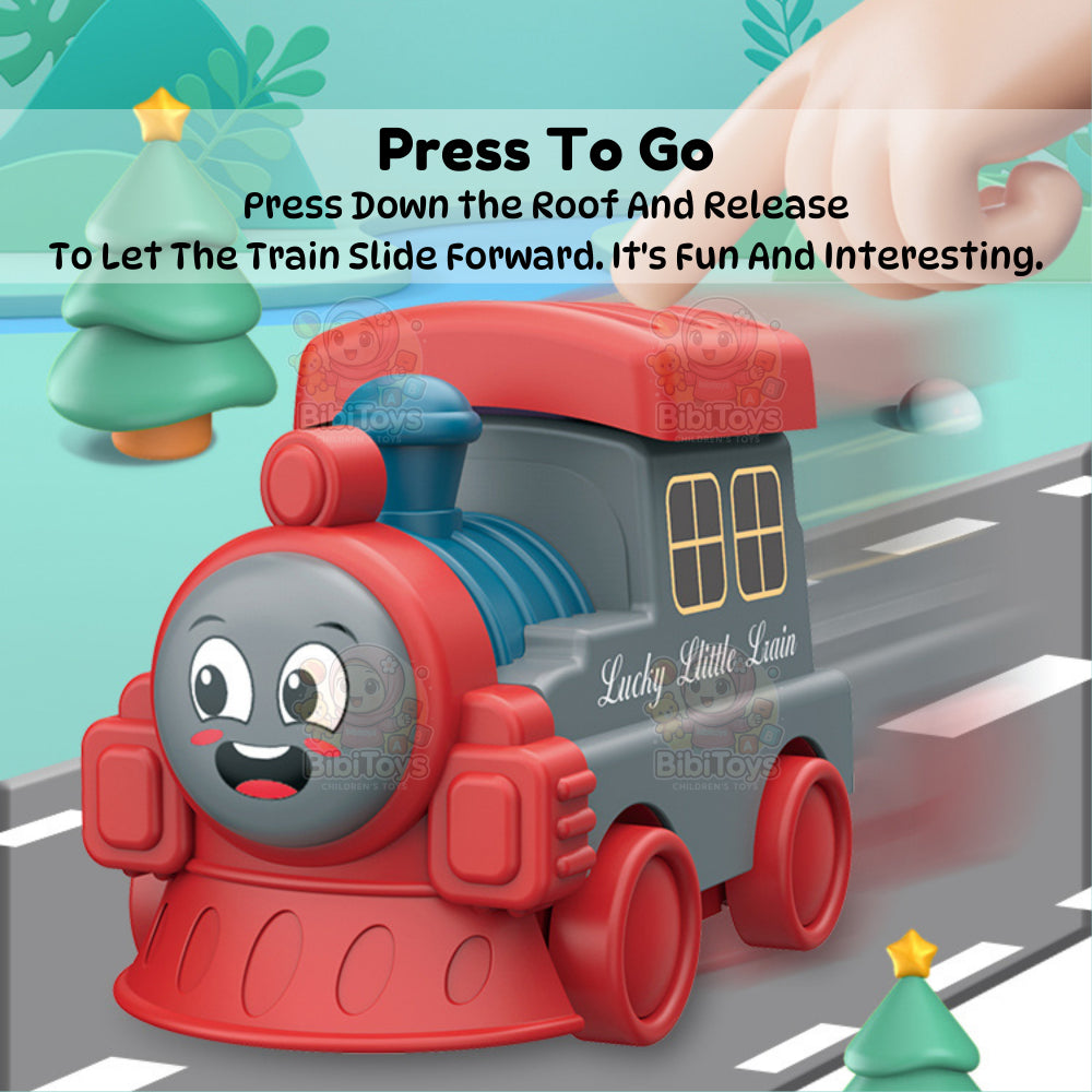 BIBISWIM Press & Go Toddler Cars