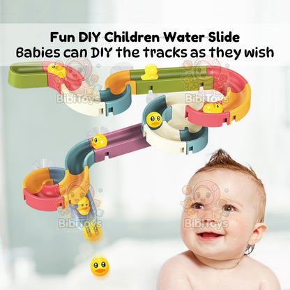 BIBISWIM Bath Ball Water Slide Track