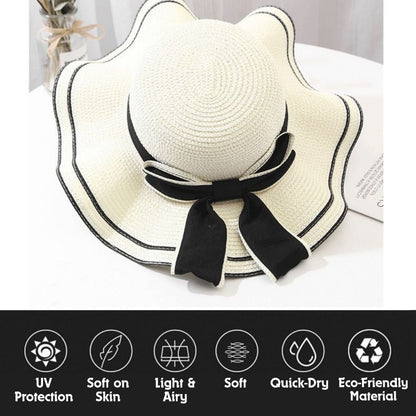BIBISWIM Embroidered Foldable Sun Hat
