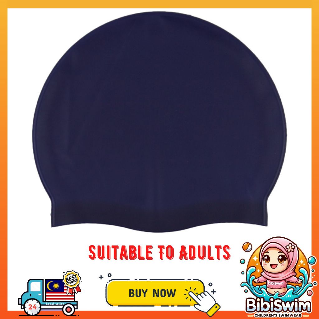 BIBISWIM EarGuard Swim Cap 20 Colors