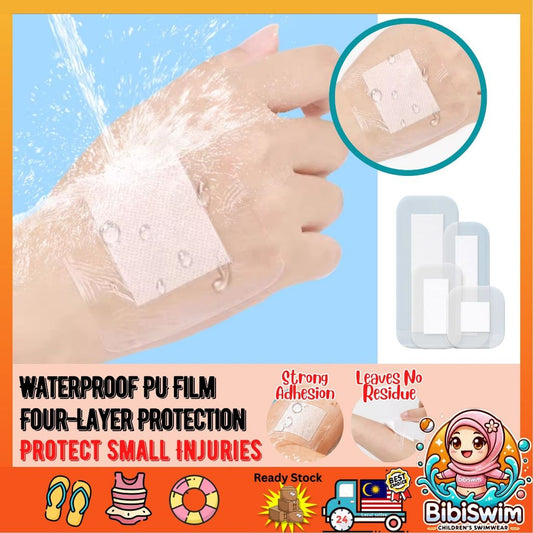 BIBISWIM Ocean Shield Waterproof Transparent Plasters