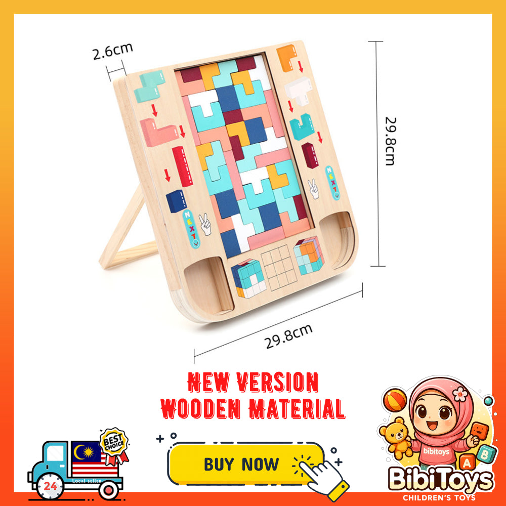 BIBISWIM 3D Tetris Puzzle Blocks
