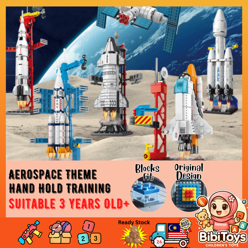 BIBISWIM Space Station Rocket Blocks