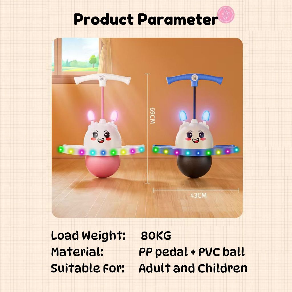 BIBISWIM Panda Jump Balance Ball