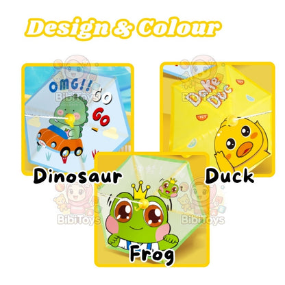 BIBISWIM Dino Frog Duck Water Blaster