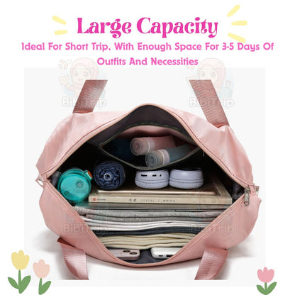 BIBISWIM Expandable Wheeled Travel Bag