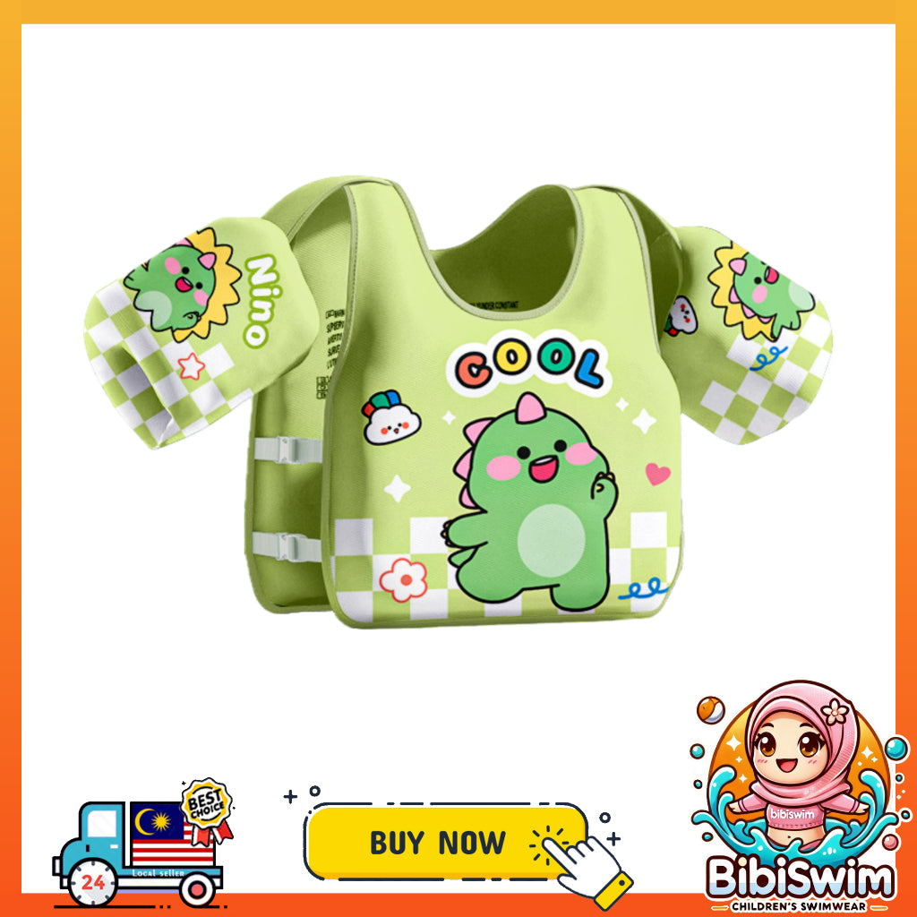BIBISWIM Adjustable Kids Swim Vest
