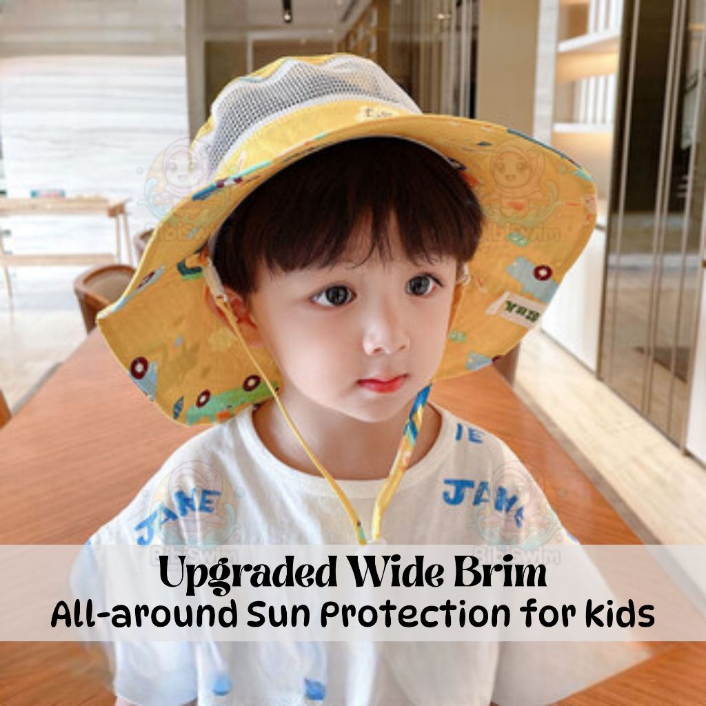 BIBISWIM UPF 50 Baby Sun Hat Quick-Dry Foldable
