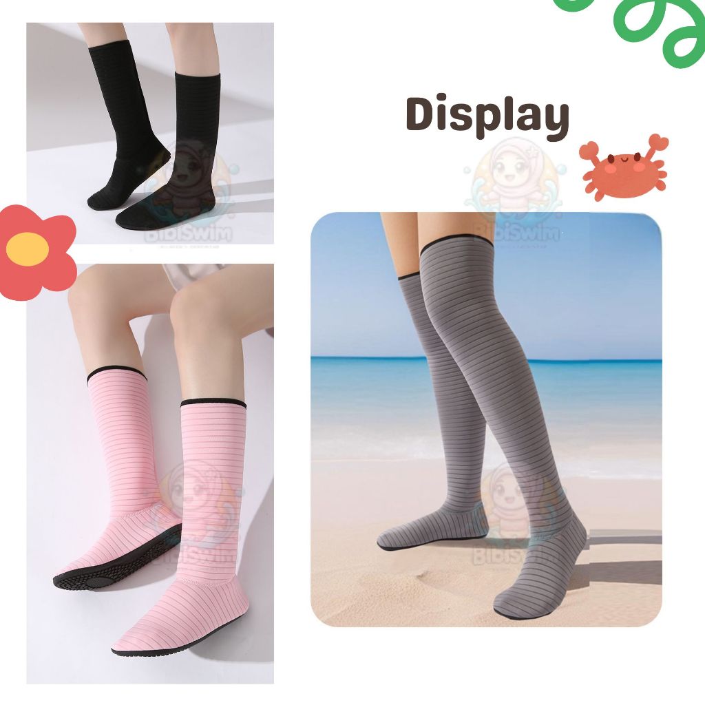 BIBISWIM Aqua Sock Swim Shoes