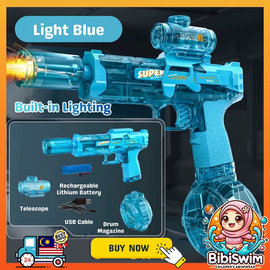 BIBISWIM Rechargeable LED Water Blaster