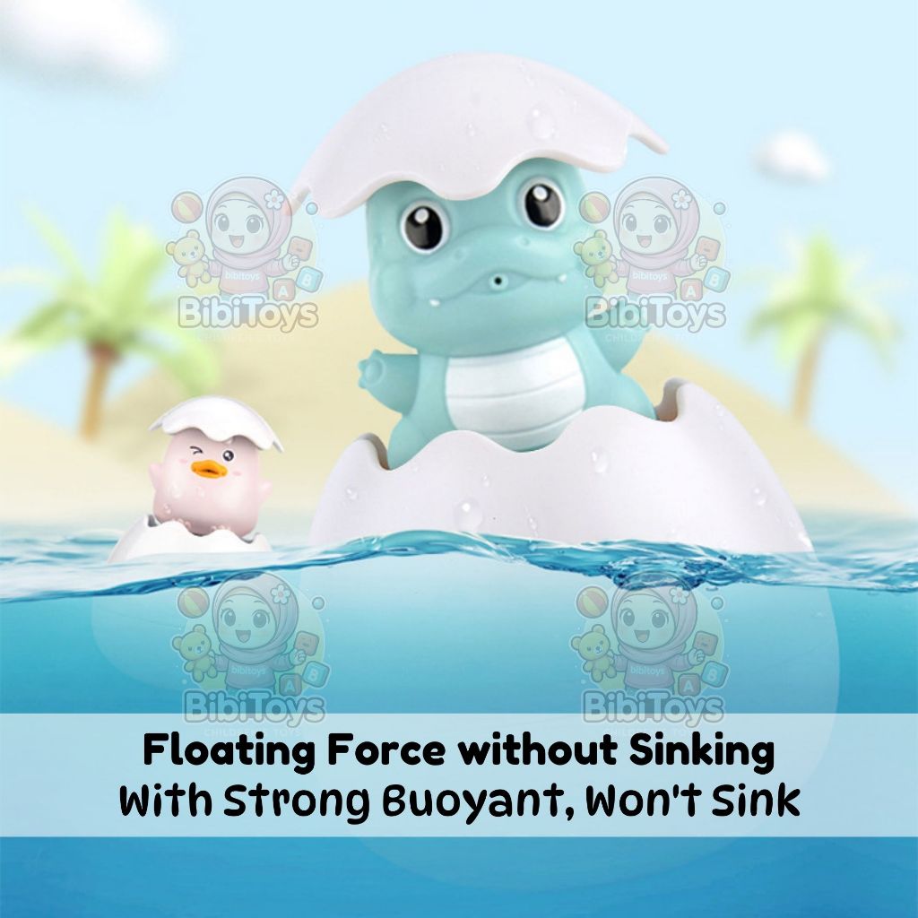 BIBISWIM Splash Spray Bath Eggs