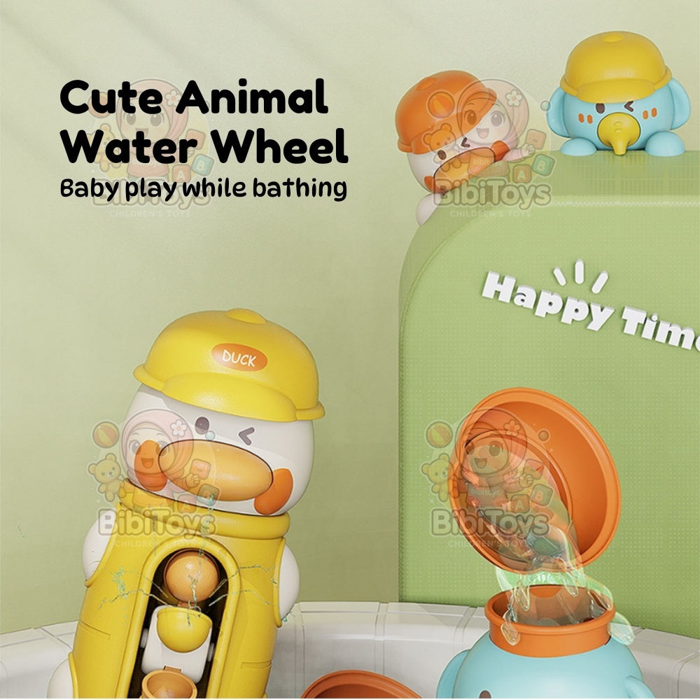 BIBISWIM Rotating Water Wheel Bath Toy