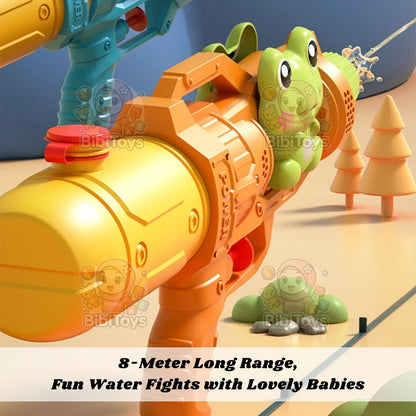 BIBISWIM Dual Nozzle Dino Water Blaster