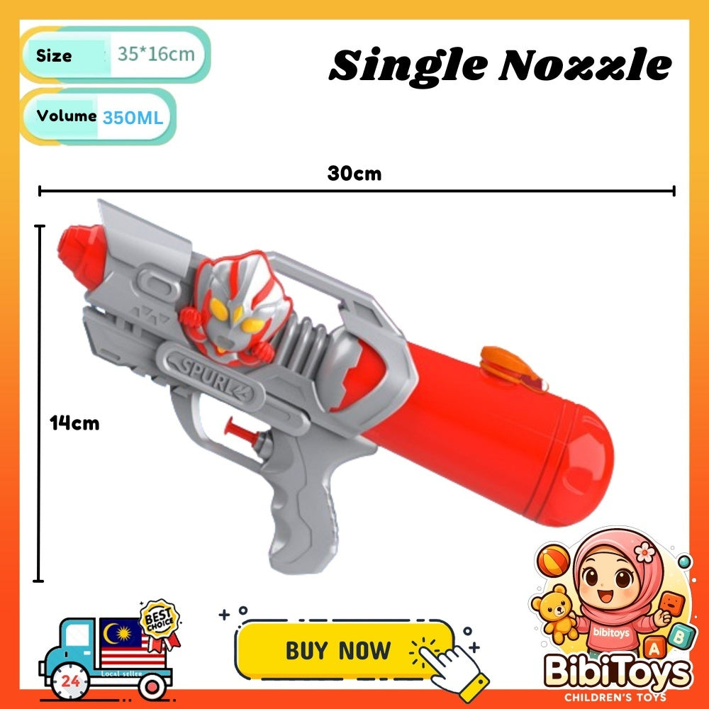 BIBISWIM Dual Nozzle Dino Water Blaster