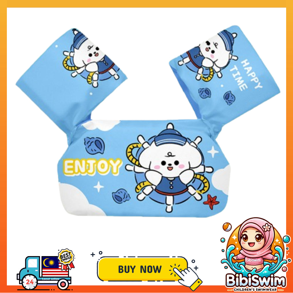 BIBISWIM Kids Swim Vest Arm Floats