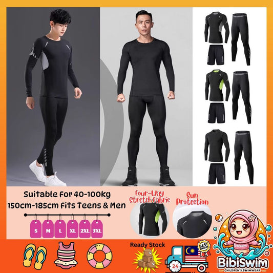 BIBISWIM Plus Size UPF50 Surf Set